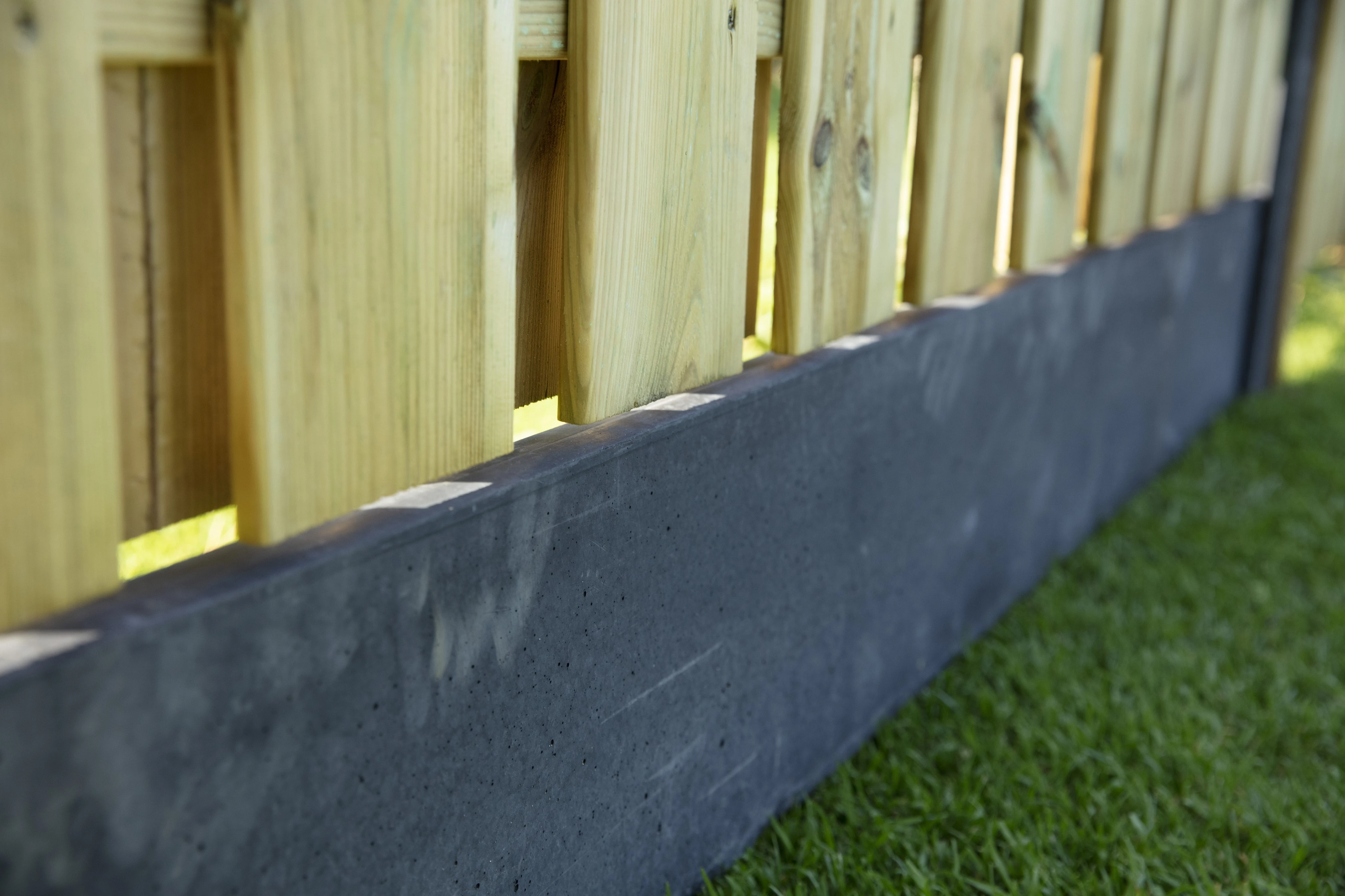 Betonplaat Glad 3.5 x 24 cm (35 x 240 mm) Antraciet Ongecoat - Lengte 184 cm - Afbeelding 5